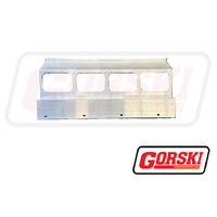 Gorski 4 Hole Light Bracket Left Aluminium (not including backing plate)