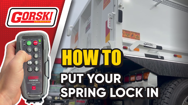 HOW TO PUT YOUR SPRING LOCK IN image