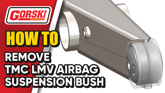 HOW TO REMOVE TMC LMV AIRBAG SUSPENSION BUSH image